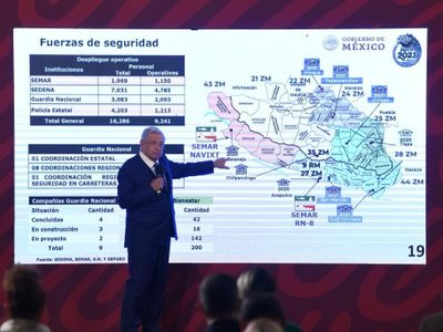 Faltó un voto en el Senado para ampliar presencia de la Guardia Nacional en las calles: AMLO