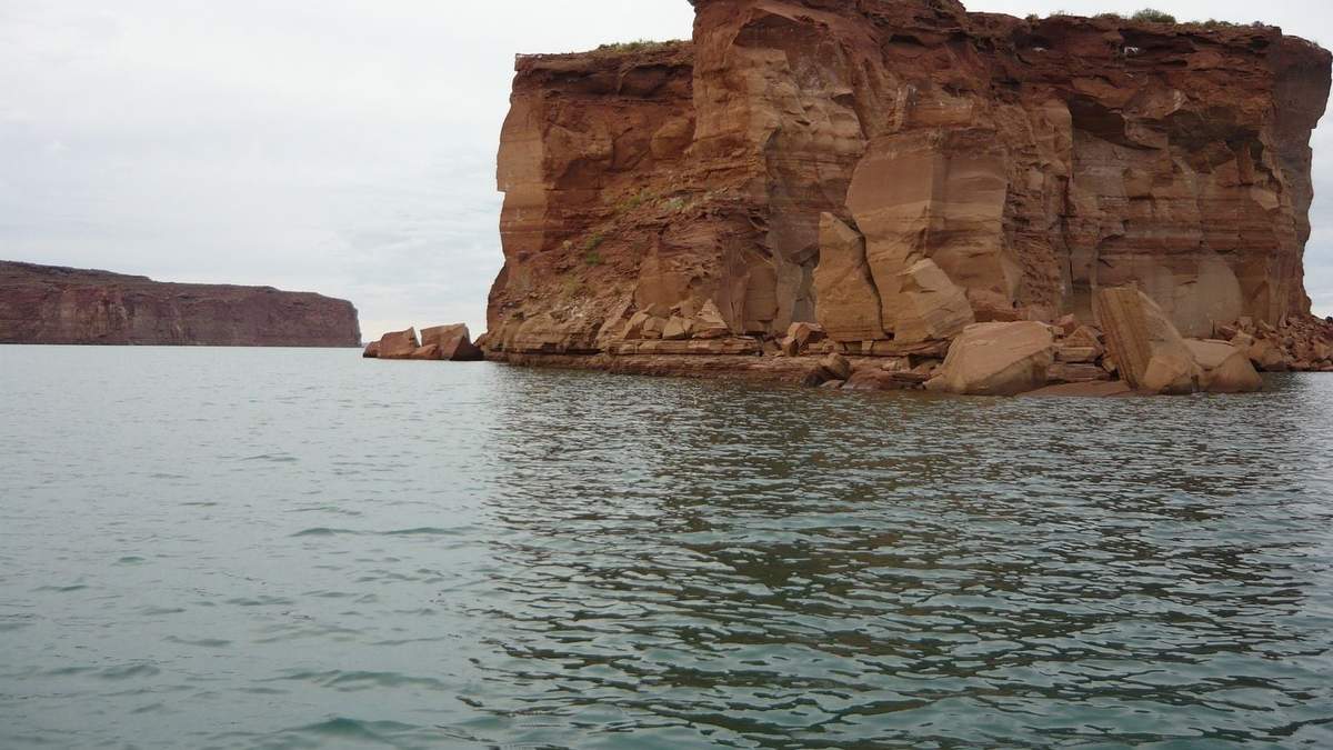 Embalse Exequiel Ramos Mexia Fuente: (Twitter)