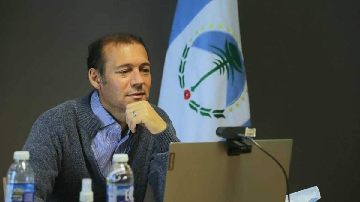 Omar Gutiérrez, gobernador de Neuquén. Fuente: (Twitter)