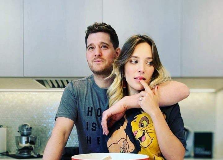 Luisana Lopilato y Michael Bublé. Fuente: (Instagram)