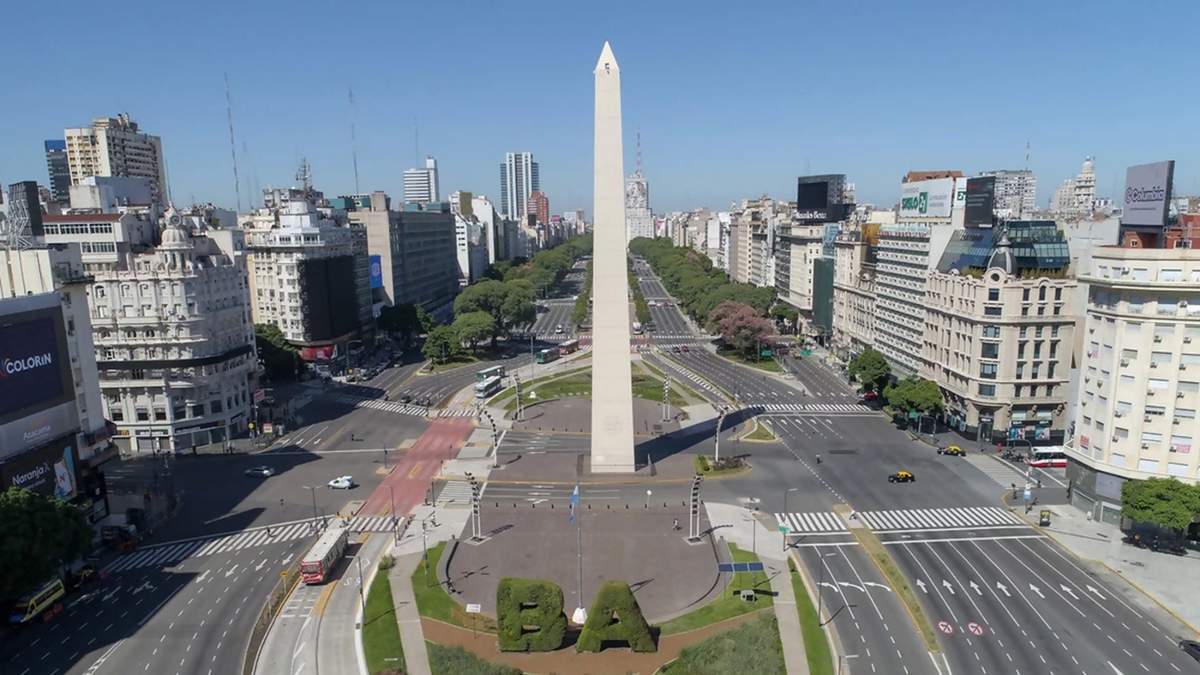 Argentina en cuarentena. Fuente: (Twitter)