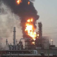Controlan incendio en la refinería Lázaro Cárdenas, en Minatitlán (Video)