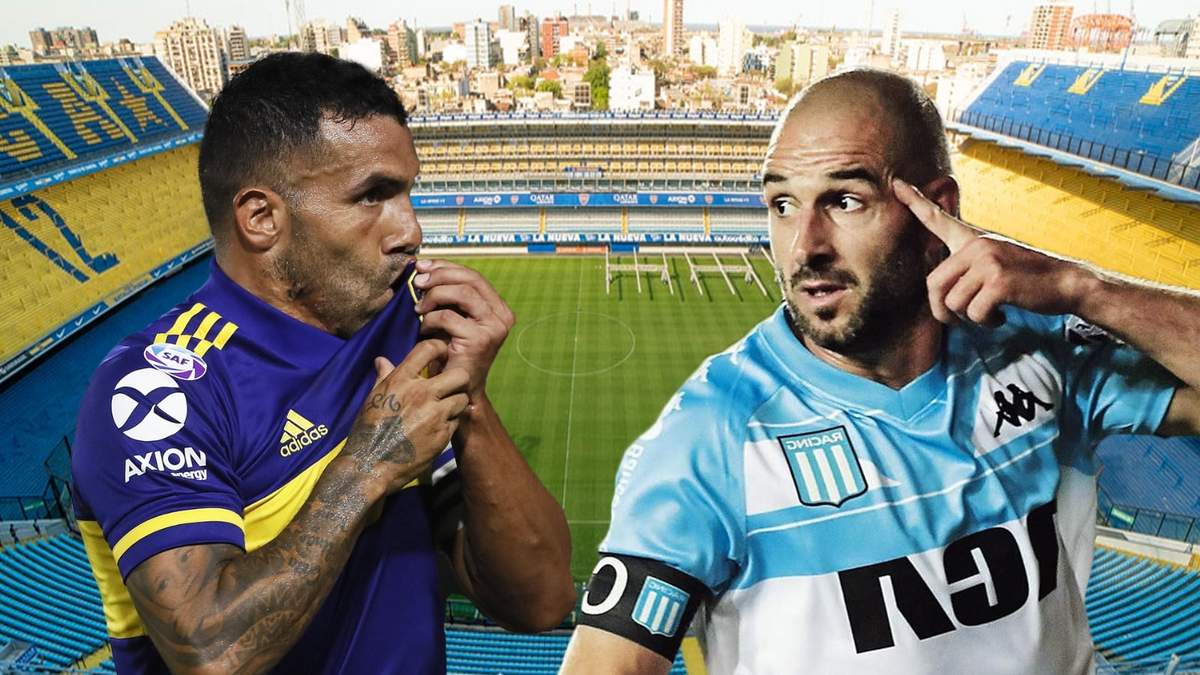 Boca vs. Racing. Fuente: (Minuto Neuquén)