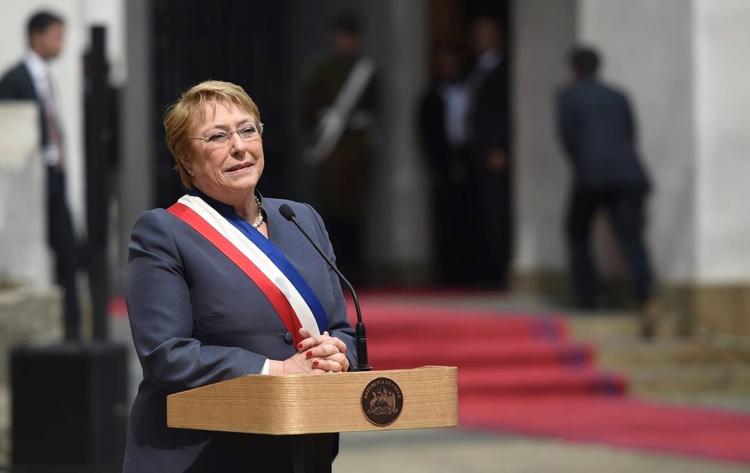 Foto Facebook  Michelle Bachelet