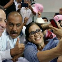 'Javier Duarte nos traicionó”, dice Meade en Veracruz