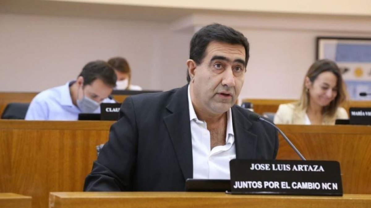José Luis Artaza, candidato a intendente de Neuquén por La Libertad Avanza. Fuente: (Facebook)