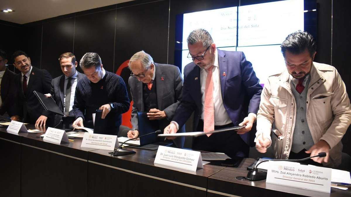 La firma del acuerdo