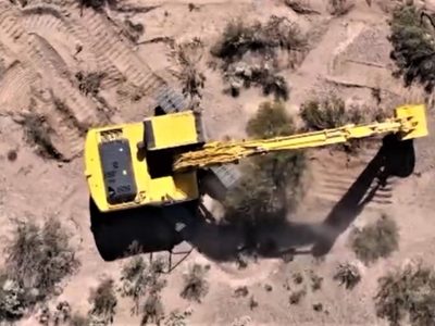 Comenzaron los trabajos en el kilómetro 0 de la traza del gasoducto Néstor Kirchner