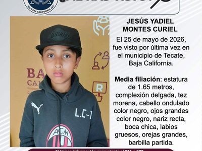 Matan a menor de edad en Tecate, Baja California; es el segundo en menos de una semana