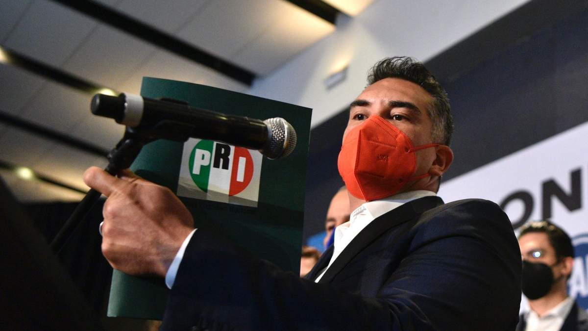 Alejandro Moreno, dirigente nacional del PRI