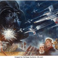 Cuadro de “Star Wars” se subasta por 3.9 millones de dólares