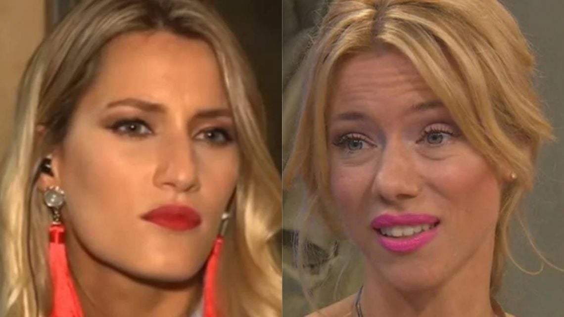 Mica Viciconte - Nicole Neumann. Fuente: (Twitter).
