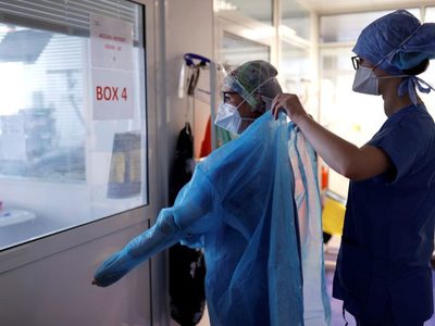 Testeos al personal del hospital Castro Rendón