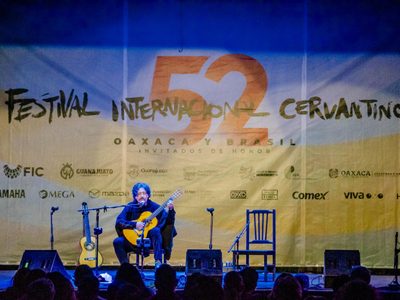 La trova del chileno Manuel García conmovió al Cervantino