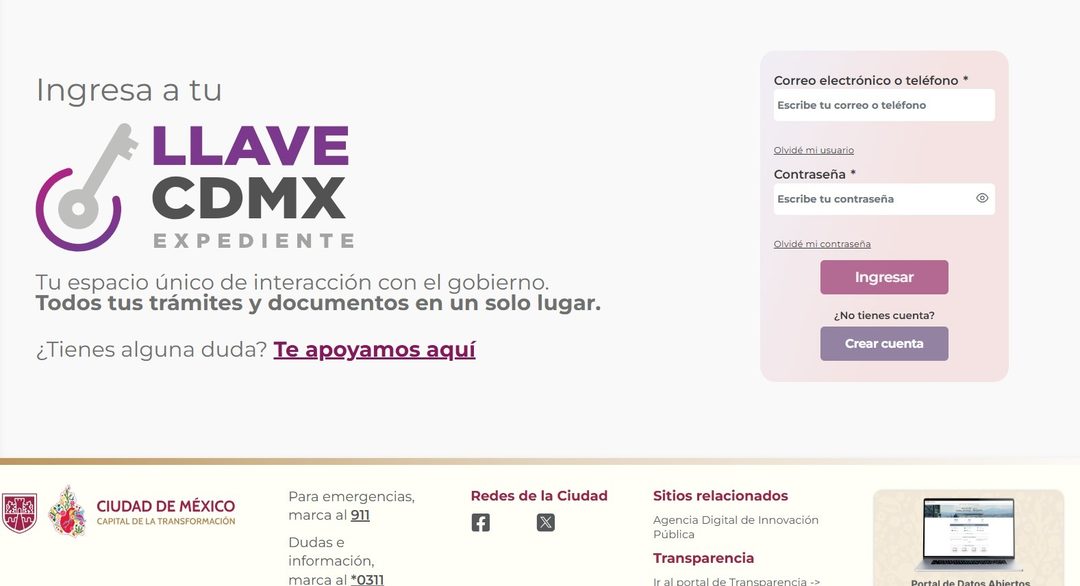 Portal de Llave MX