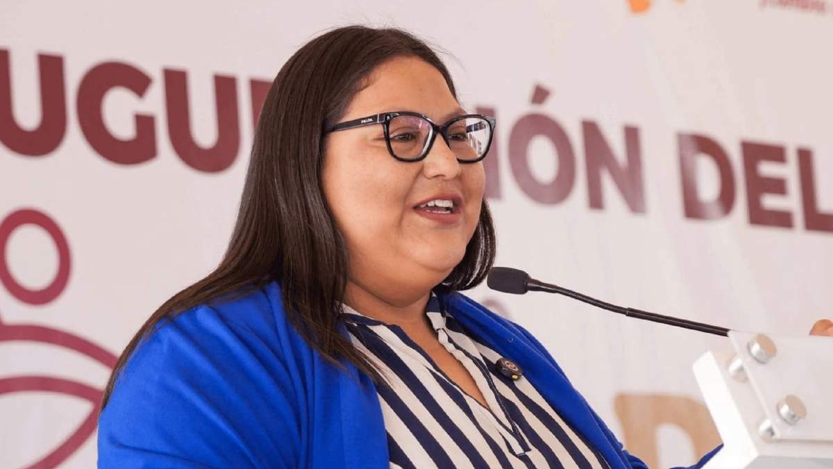 La secretaria de las Mujeres, Citlalli Hernández