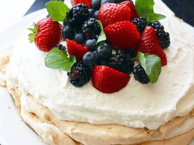 Una receta express para hacer tarta Pavlova