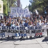 Convocante movilización docente: "El Gobierno es el responsable de que no inicien las clases"