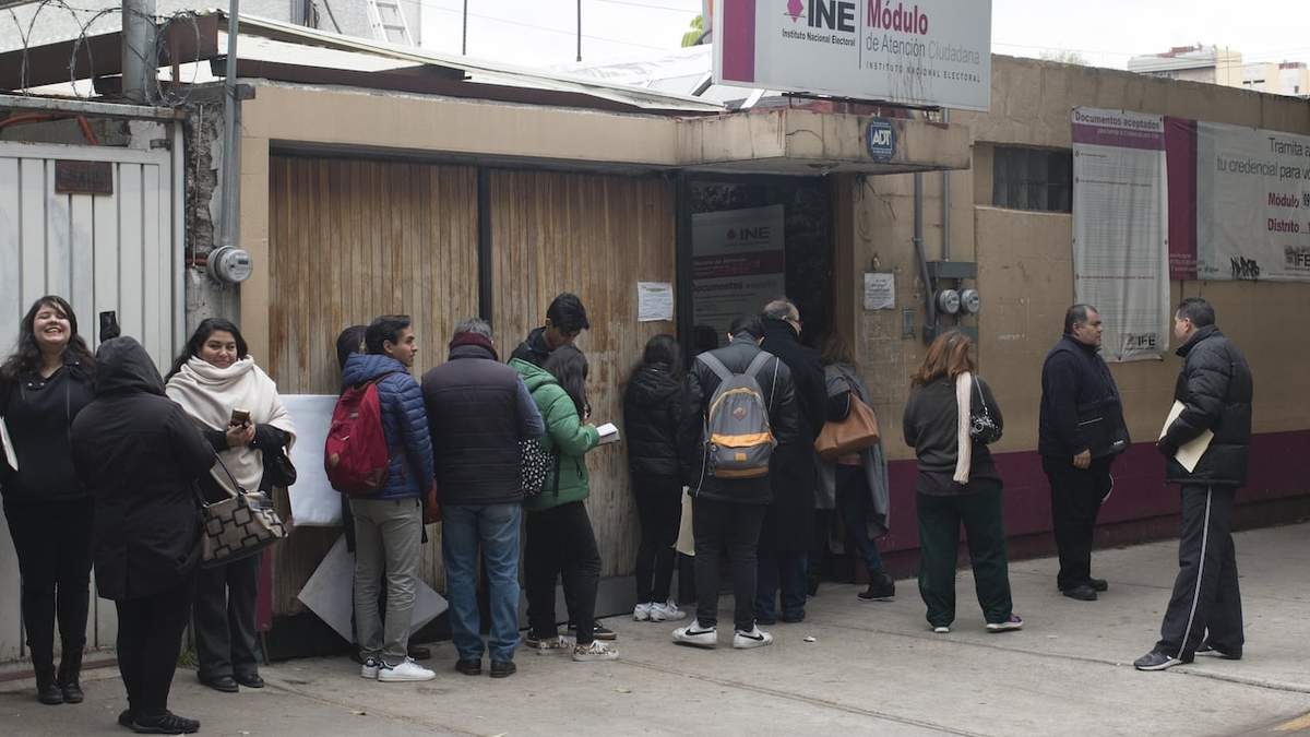 Módulo para tramitar credenciales del INE