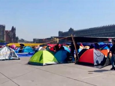 CNTE inicia paro nacional de 72 horas y marcha para exigir aumento salarial y mejoras laborales
