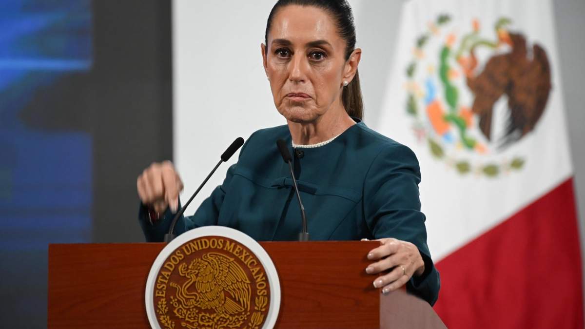 La presidenta Claudia Sheinbaum