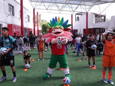Presentan la mascota de la CDMX para el Mundial de Futbol 2026