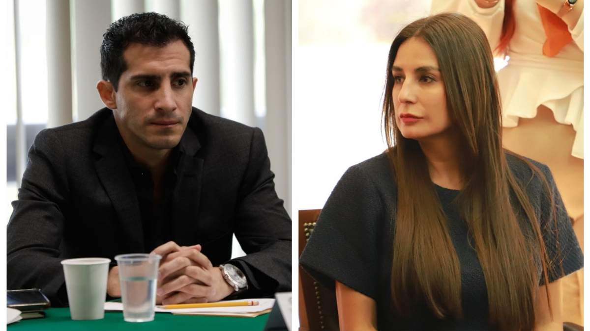 Rommel Pacheco y Paola Espinosa