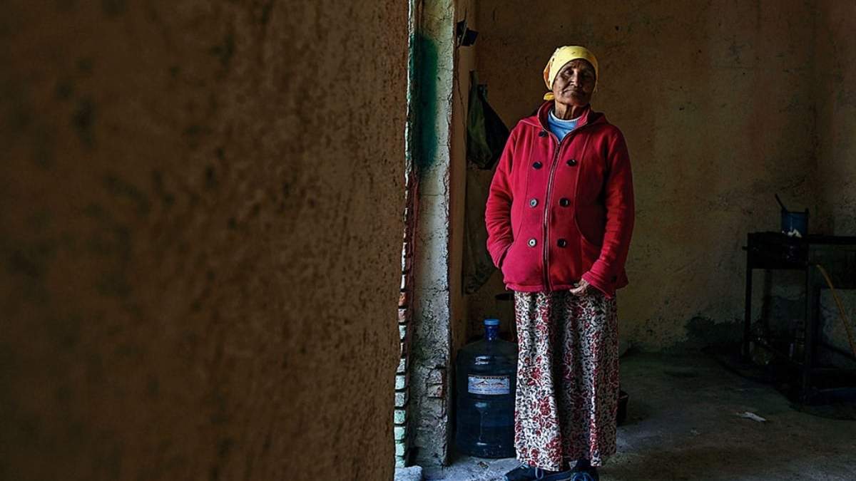 Una habitante de Sarabia