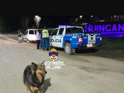 Un hombre fue detenido en un control policial con 2,31 gramos de alcohol en sangre