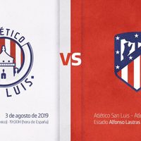 Duelo de Atléticos: San Luis se medirá al de Madrid en agosto