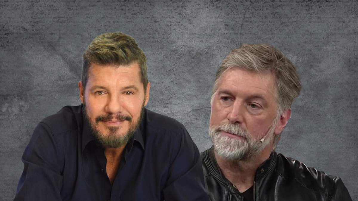 Marcelo Tinelli y Horacio Cabak. Fuente: (Minuto Neuquén)
