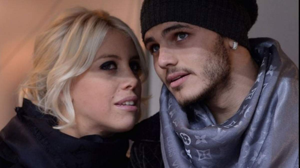 Wanda Nara y Mauro Icardi. Fuente: (Instagram)
