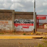 Pintas en Venezuela vinculan a AMLO con el chavismo y generan tendencia en redes; priistas "sacan raja"