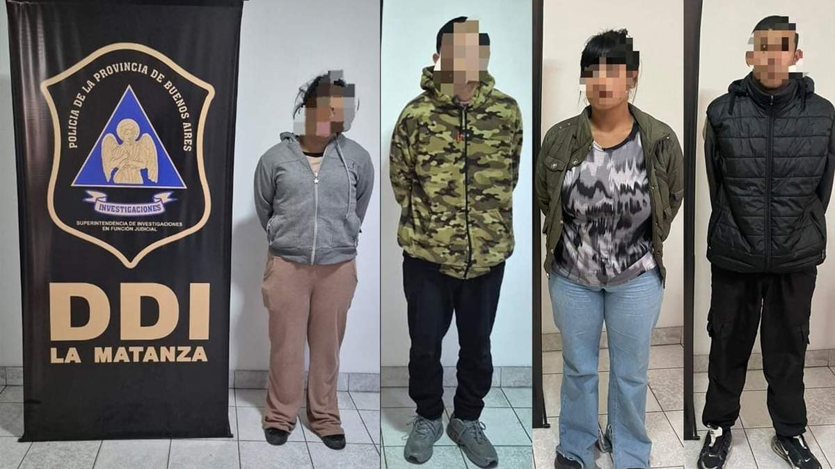Se tratan de Magalí Celeste González, de 28 años; Miguel Ángel Villanueva, de 25; Daniela Iara Ibarra, 19; y Maximiliano Andrés Parra, de 18.