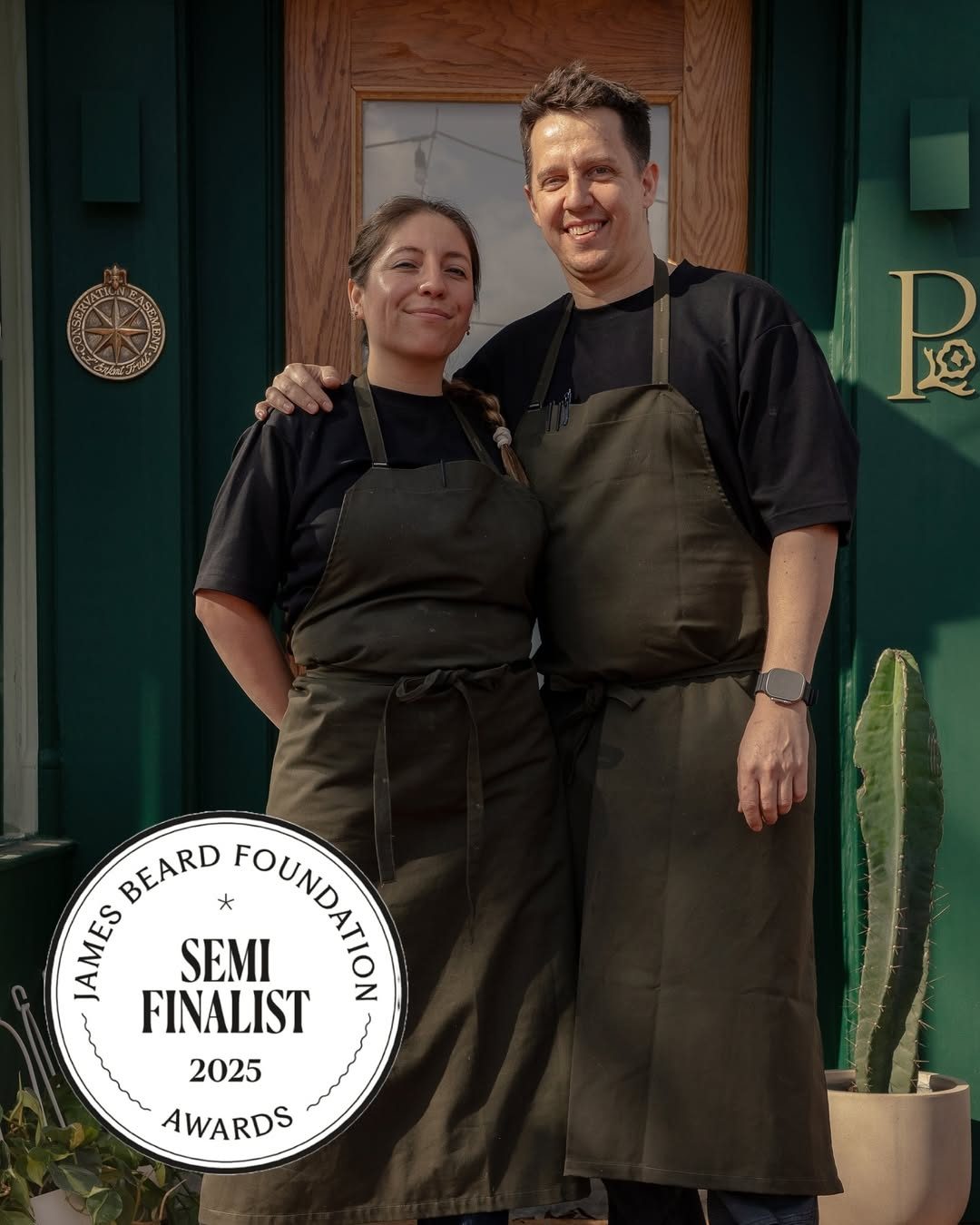 Matt and I are bien honored to have been selected as a James Beard Award Semifinalist for best C