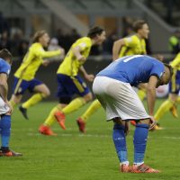 Italia queda fuera de Rusia 2018 tras caer en repechaje ante Suecia