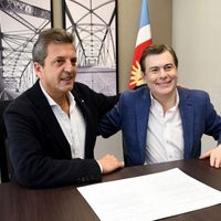 Causa AFA: Massa y Zamora, dos políticos mirando a los jueces