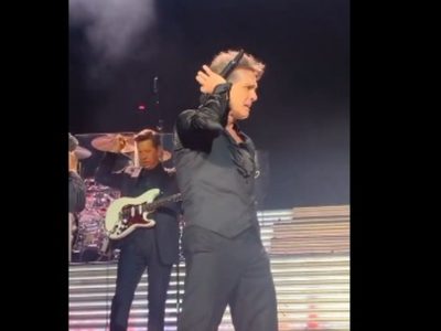 Luis Miguel se lastimó el oído durante un concierto; preocupa a fans que suspenda la gira (Video)