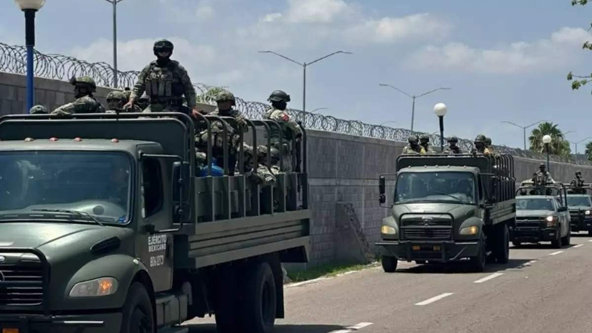 Fuerzas federales arribaron la semana pasada a Culiacán.