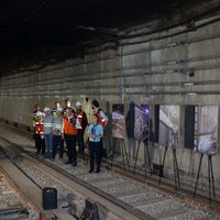 Sheinbaum entrega obra civil de primer tramo de Línea 1 del Metro; hasta mayo abrirá a los usuarios