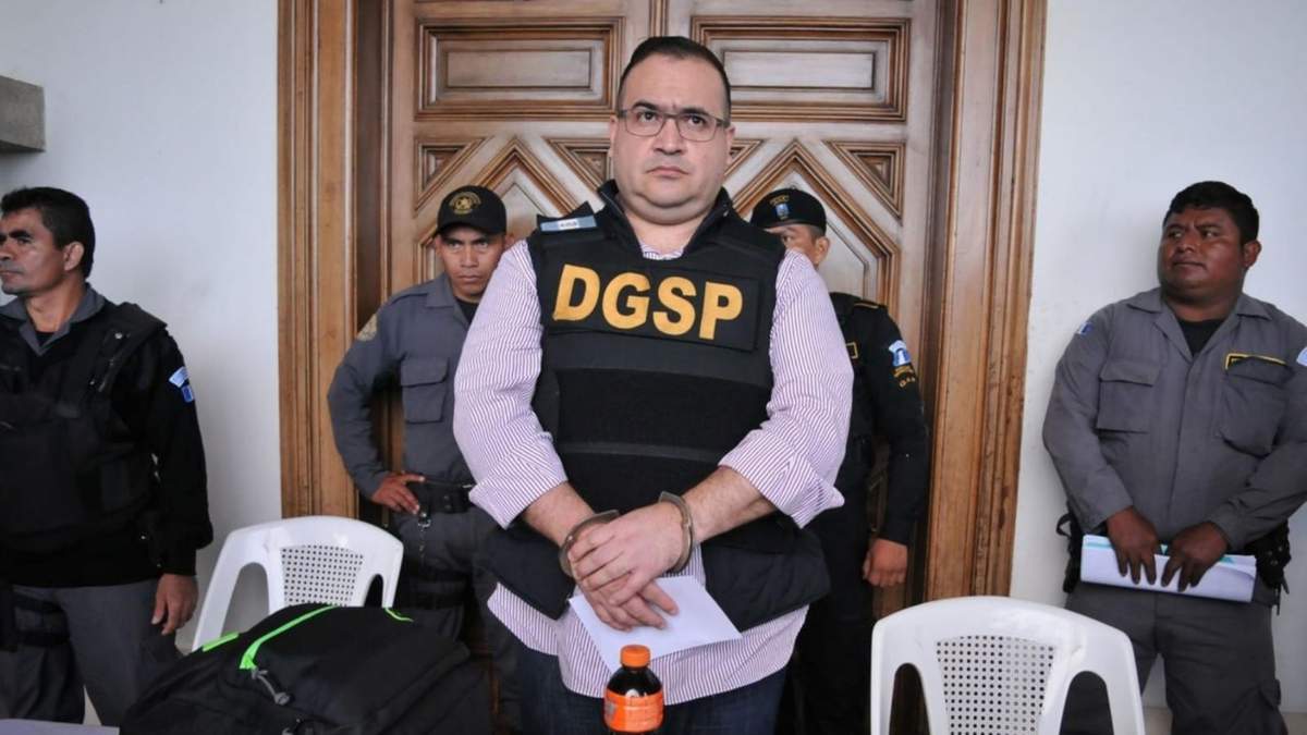 El exgobernador veracruzano, Javier Duarte de Ochoa, fue detenido en Guatemala