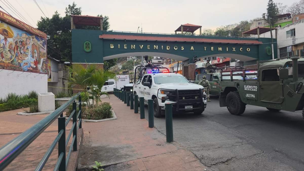 Operativo en Temixco
