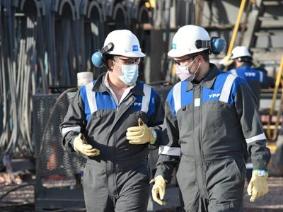 Darío Martínez y Martín Gill recorrieron obras del Estado Nacional en Neuquén