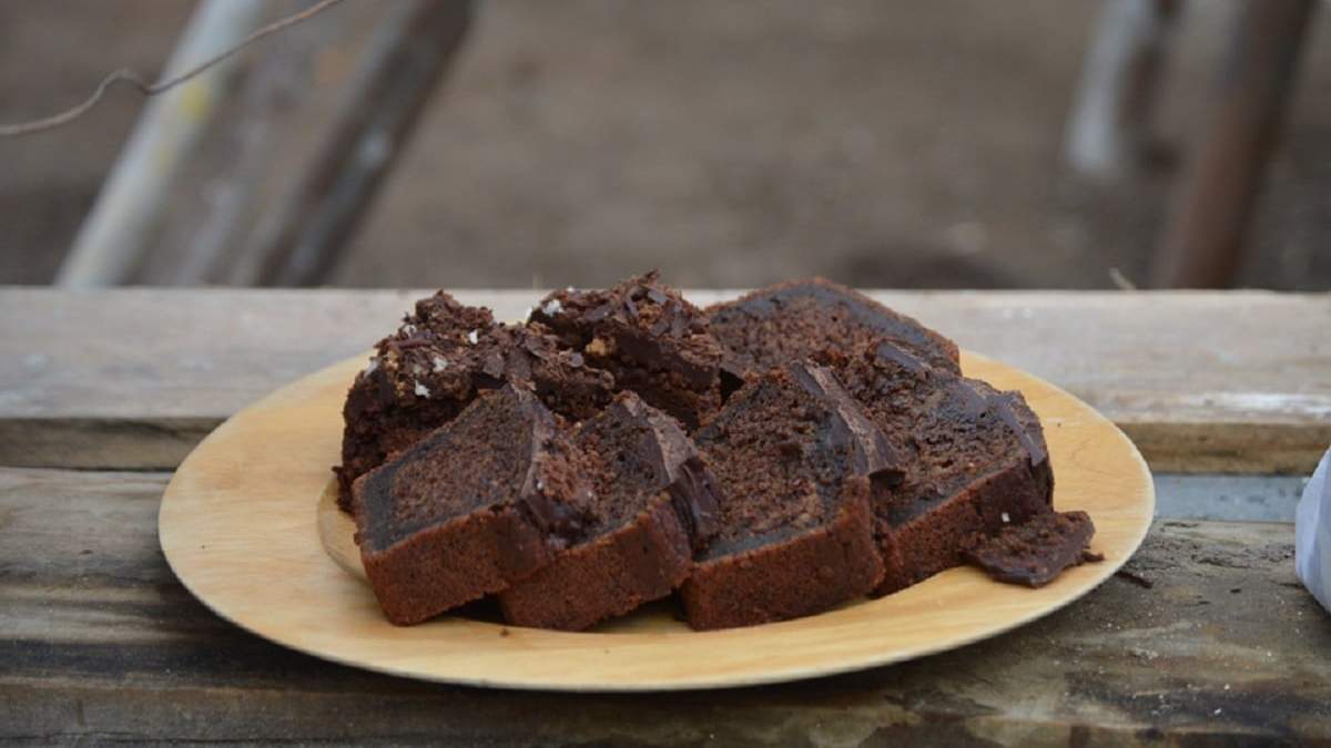 Budín de remolacha y chocolate. Fuente: (Laura Di Cola)