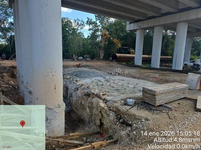 Tren Maya: empresa detrás del descarrilamiento en Izamal ahora enfrenta hundimiento de pilotes
