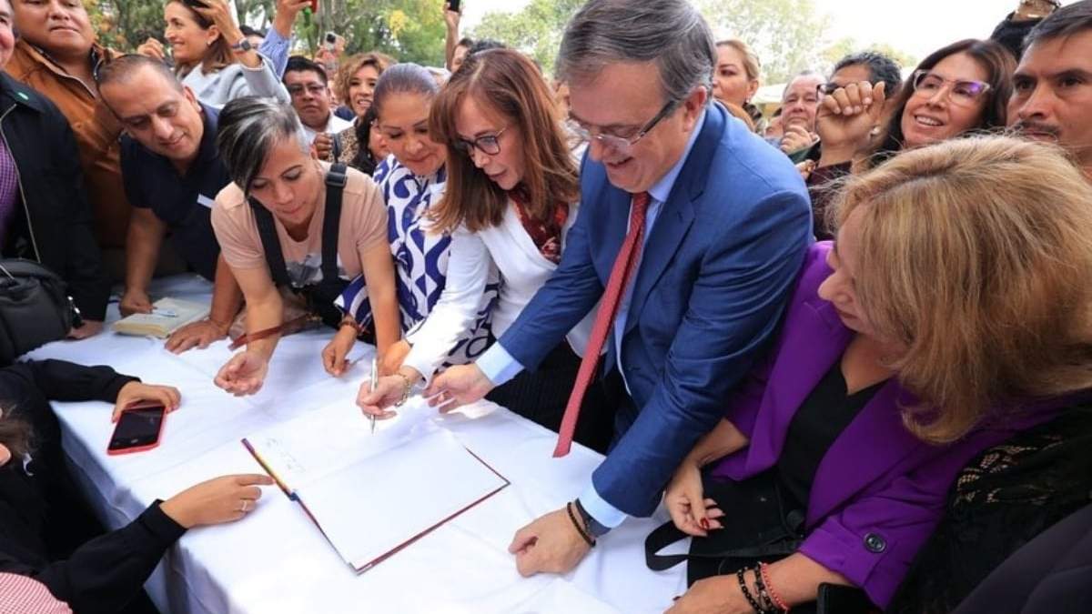 Yeidckol Polevnsky, se unió al movimiento conformado por el excanciller Marcelo Ebrard