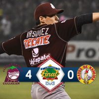 Tomateros gana 4-0 a Navojoa en el primero de la Serie Final de la LMP