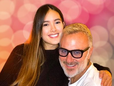 Fiel a su estilo: así reveló Gianluca Vacchi el excéntrico nombre de su primogénita