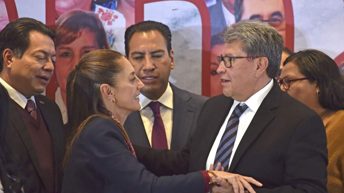 Sheinbaum y Monreal, el miércoles en la plenaria morenista