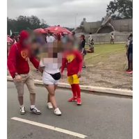 Policías disfrazados del Chapulín Colorado se infiltran en un carnaval y detienen a 59 personas